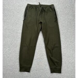 LSKD Jogger Sweatpants Mens 2XL Green Drawstring Active Fitness Athleisure Sport